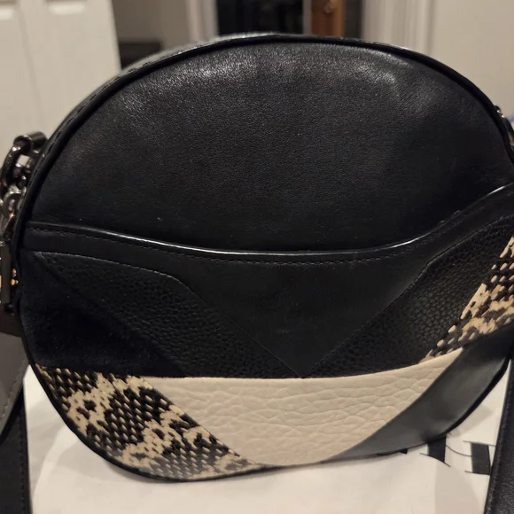 Coach 1941 Canteen Crossbody Bag With Patchwork And Snakeskin Detail - Picture 8 of 10